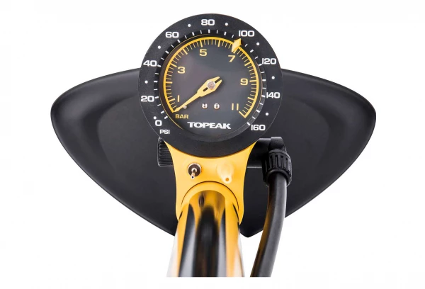 Pompe à Pied Topeak Joeblow Sport III Jaune 4 Pompe à Pied Topeak Joeblow Sport III Jaune – Image 2