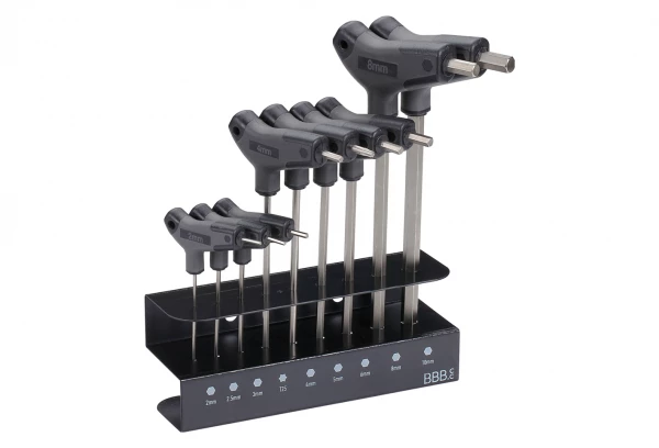 Kit De 8 Clé Allen BBB Hex T Set 3 Kit De 8 Clé Allen BBB Hex T Set