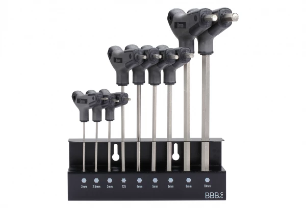 Kit De 8 Clé Allen BBB Hex T Set 4 Kit De 8 Clé Allen BBB Hex T Set – Image 2