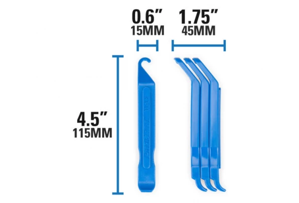 Démonte Pneus Park Tool TL-1.2C Bleu (x3) 5 Démonte Pneus Park Tool TL-1.2C Bleu (x3) – Image 3