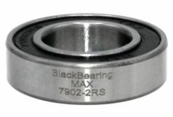 Roulement Black Bearing 7902 2RS Max 15 X 28 X 7 Mm