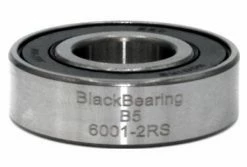 Roulement Black Bearing 6001-2RS 12 X 28 X 8 Mm