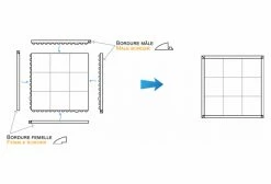 Dalle Anti-Fatigue VAR 915x915x16 Mm Noir -Entretien Réparation VTT Soldes Magasin unnamed file 2245