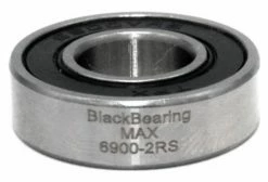 Roulement Black Bearing 61900-2RS Max 10 X 22 X 6 Mm
