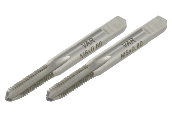 Jeu De 2 Tarauds VAR HSS 5x80 3 Jeu De 2 Tarauds VAR HSS 5x80