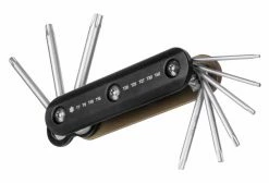 Multi Outils Topeak Torx Combo Noir / Or (9 Fonctions)