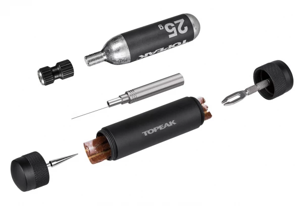 Support De Cartouche De CO2 Topeak Tubipod Max Noir 5 Support De Cartouche De CO2 Topeak Tubipod Max Noir – Image 3