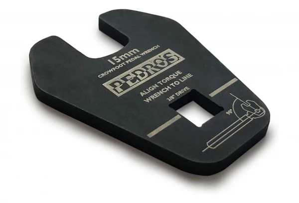 Clé à Pédales Pedro's Crowfoot Pedal Wrench 15 Mm - Entraînement 3/8'' 3 Clé à Pédales Pedro's Crowfoot Pedal Wrench 15 Mm - Entraînement 3/8''