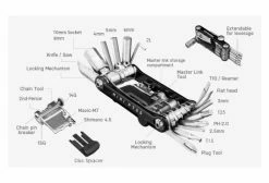 Multi-Outils 30 Fonctions Topeak MINI PT30 Noir -Entretien Réparation VTT Soldes Magasin unnamed file 3731