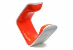 Support Vélo Mural Hornit Clug M Hybrid (33-42mm / 1.3-1.75'') Blanc / Orange