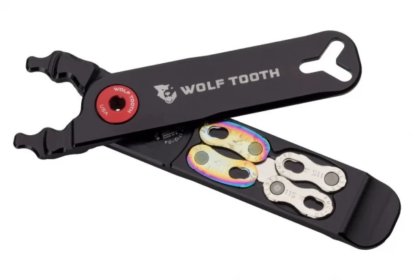 Multi-Outil Wolf Tooth Pack Pliers - Master Link Combo Pliers (4 Fonctions) Noir Orange 4 Multi-Outil Wolf Tooth Pack Pliers - Master Link Combo Pliers (4 Fonctions) Noir Orange – Image 2