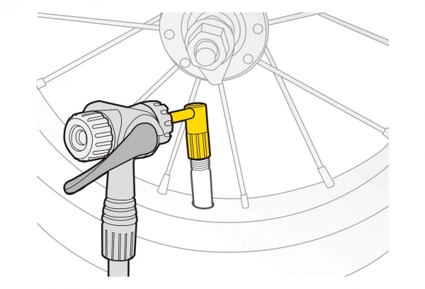 Adaptateur Valve Topeak Pressure-Rite (Schrader Valve Adapter) 4 Adaptateur Valve Topeak Pressure-Rite (Schrader Valve Adapter) – Image 2