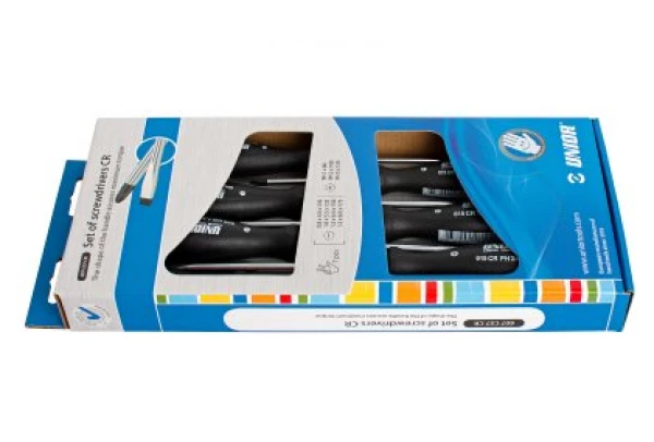 UNIOR Jeu De 7 Tournevis Plats Et Cruciformes 3 UNIOR Jeu De 7 Tournevis Plats Et Cruciformes