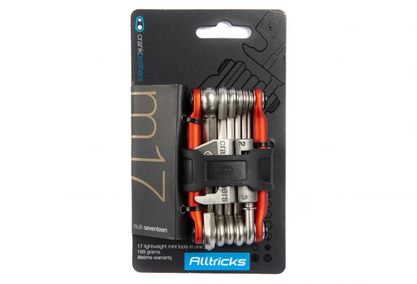Multi-Outils Crankbrothers M17 Édition Alltricks 17 Fonctions Orange 4 Multi-Outils Crankbrothers M17 Édition Alltricks 17 Fonctions Orange – Image 2