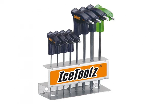 IceToolz Set De Clé Allen En T 2~8mm Et Torx 25 ICE TOOLZ 7M85 3 IceToolz Set De Clé Allen En T 2~8mm Et Torx 25 ICE TOOLZ 7M85